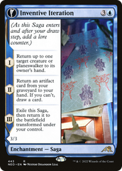 Inventive Iteration // Living Breakthrough (Extended Art) [Kamigawa: Neon Dynasty] | Grognard Games