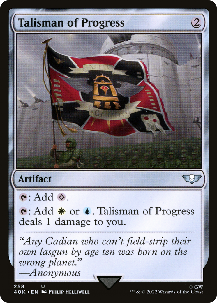 Talisman of Progress [Universes Beyond: Warhammer 40,000] | Grognard Games