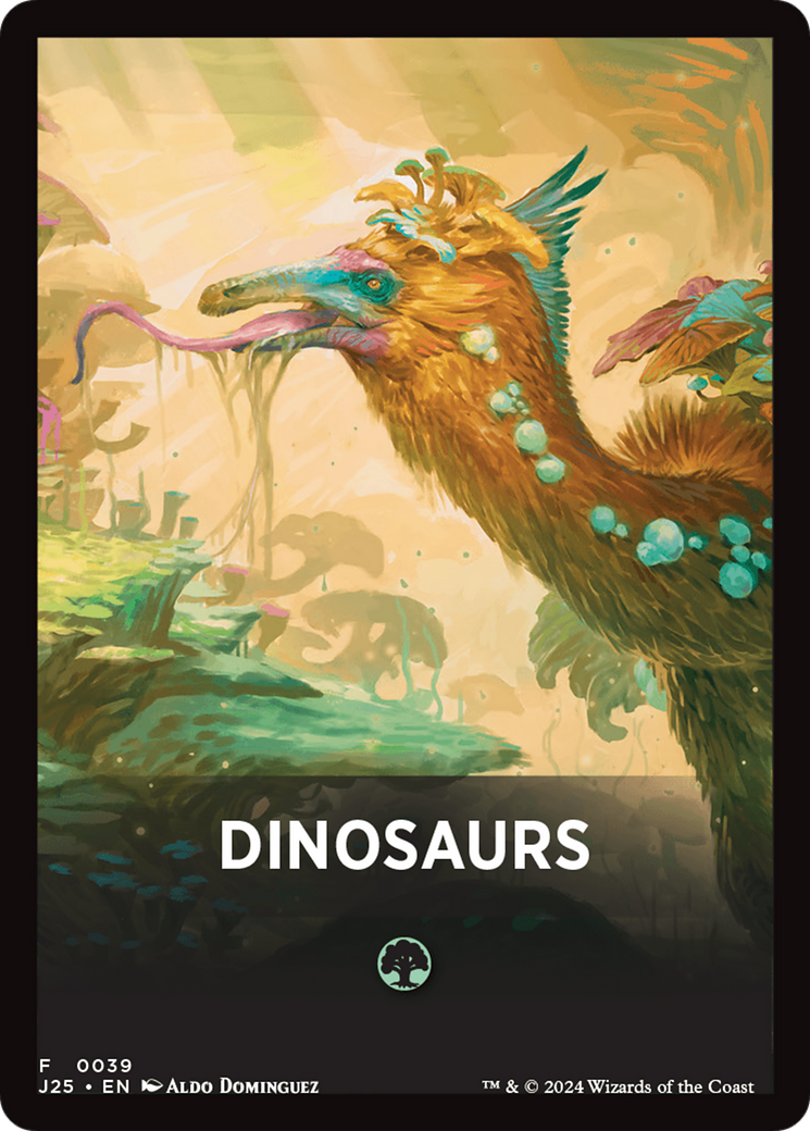 Dinosaurs Theme Card [Foundations Jumpstart Front Cards] | Grognard Games