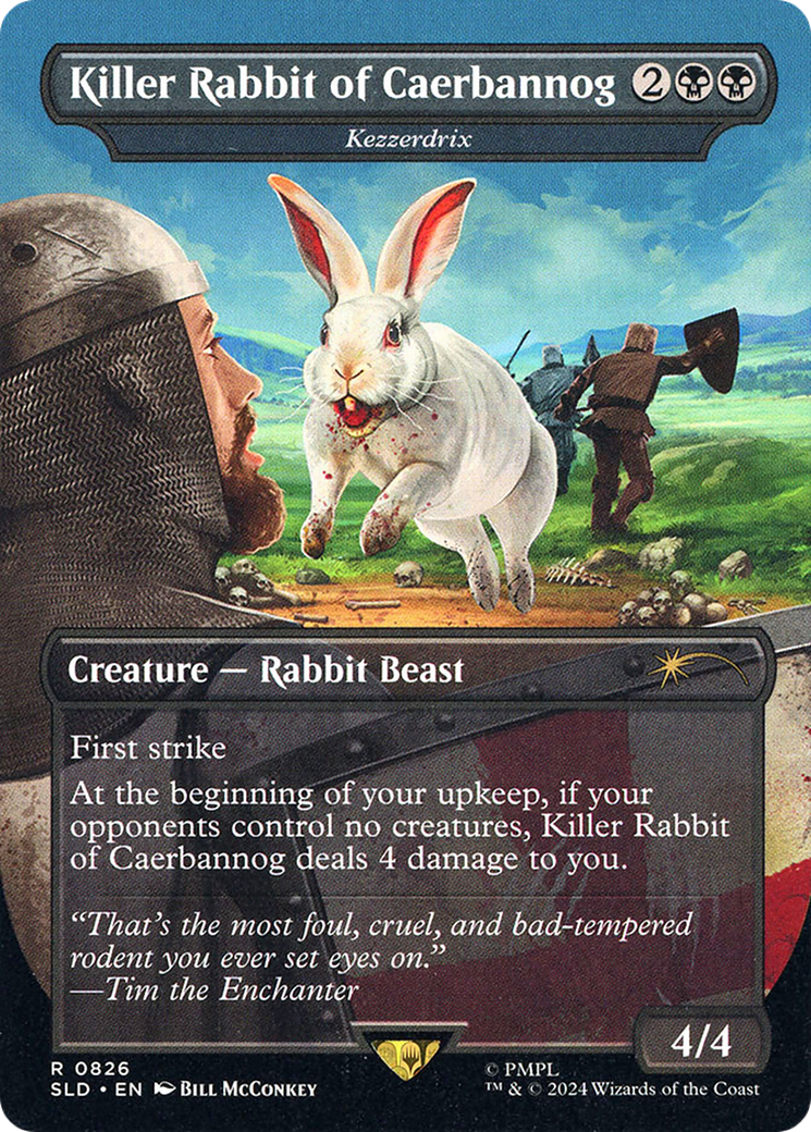 Killer Rabbit of Caerbannog - Kezzerdrix [Secret Lair Drop Series] | Grognard Games
