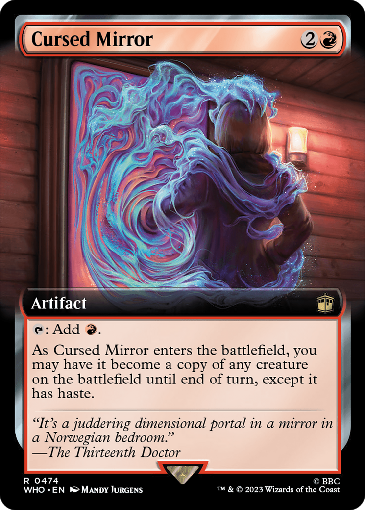 Cursed Mirror (Extended Art) [Doctor Who] | Grognard Games