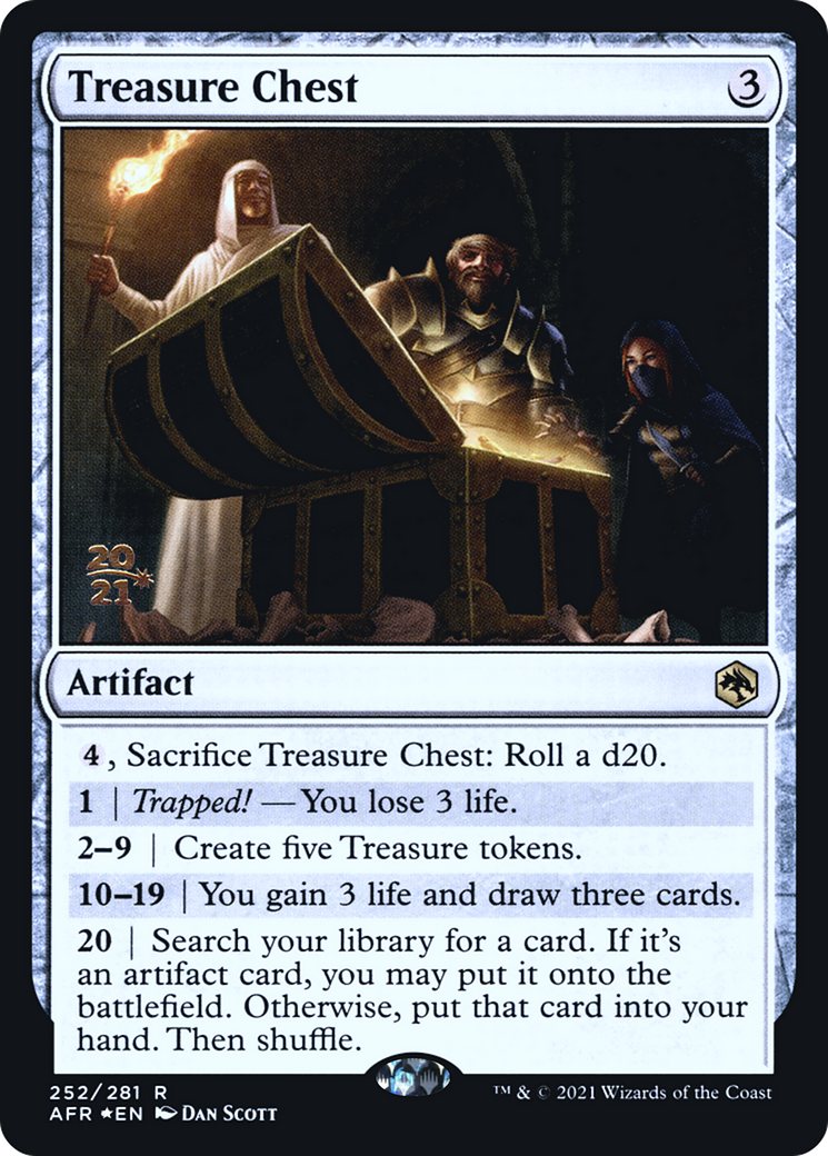 Treasure Chest [Dungeons & Dragons: Adventures in the Forgotten Realms Prerelease Promos] | Grognard Games