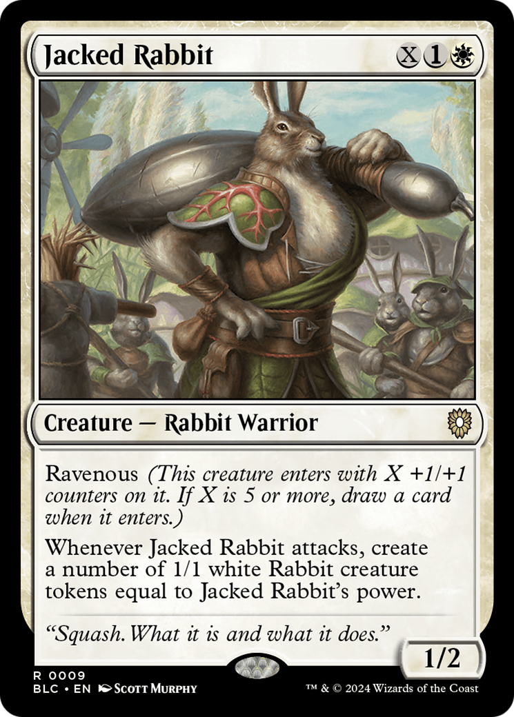 Jacked Rabbit [Bloomburrow Commander] | Grognard Games