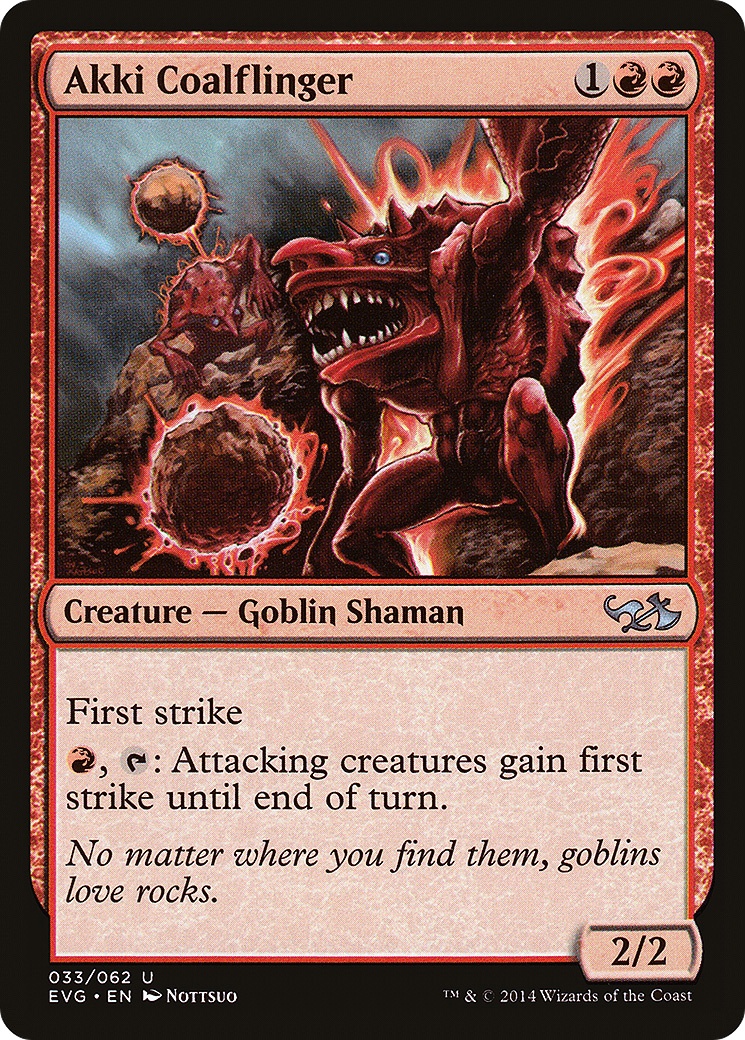 Akki Coalflinger (Elves vs. Goblins) [Duel Decks Anthology] | Grognard Games