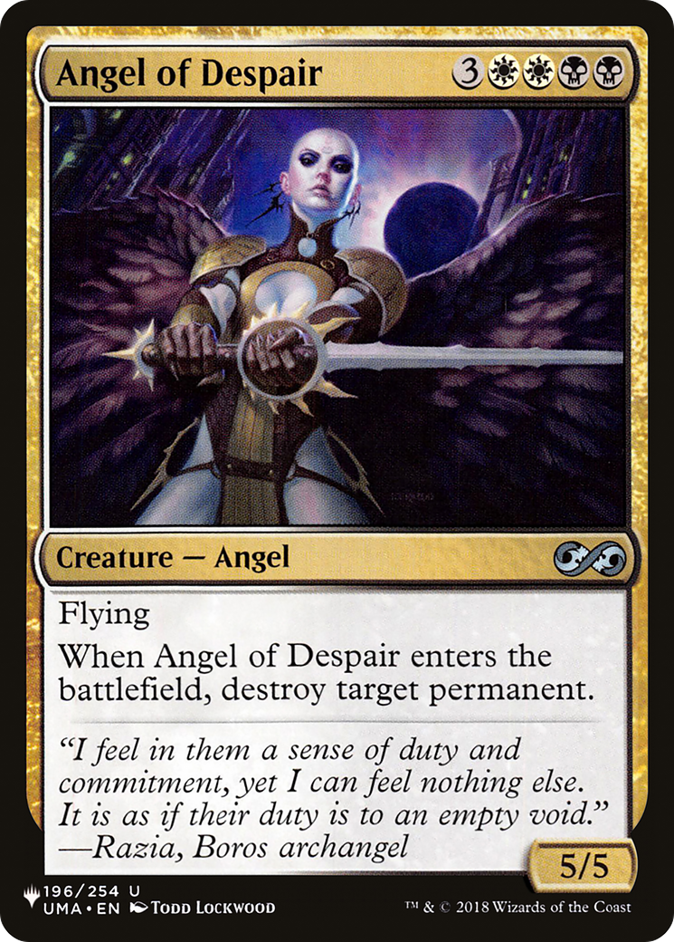 Angel of Despair [The List Reprints] | Grognard Games