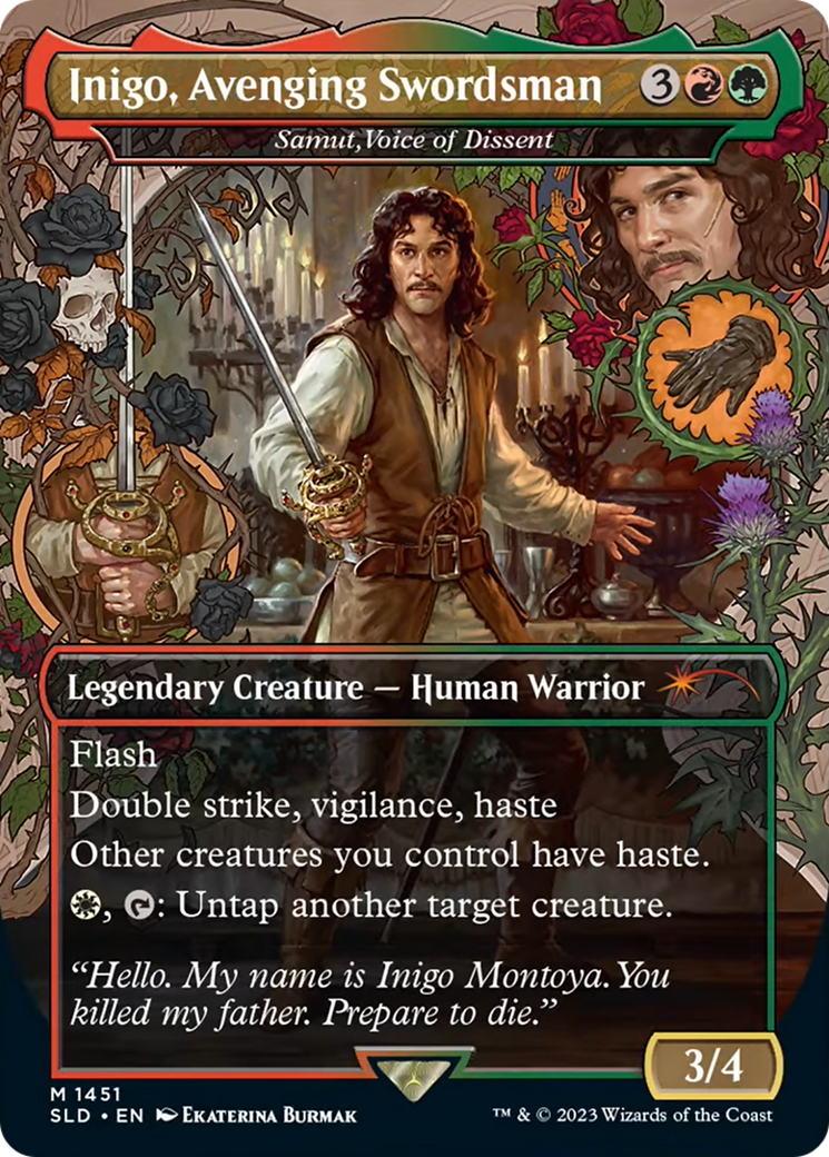 Inigo, Avenging Swordsman - Samut, Voice of Dissent [Secret Lair Drop Series] | Grognard Games