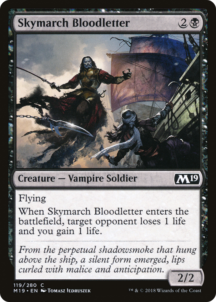 Skymarch Bloodletter [Core Set 2019] | Grognard Games