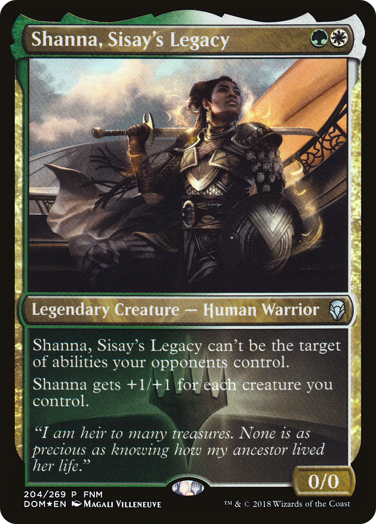 Shanna, Sisay's Legacy (FNM) [Dominaria Promos] | Grognard Games