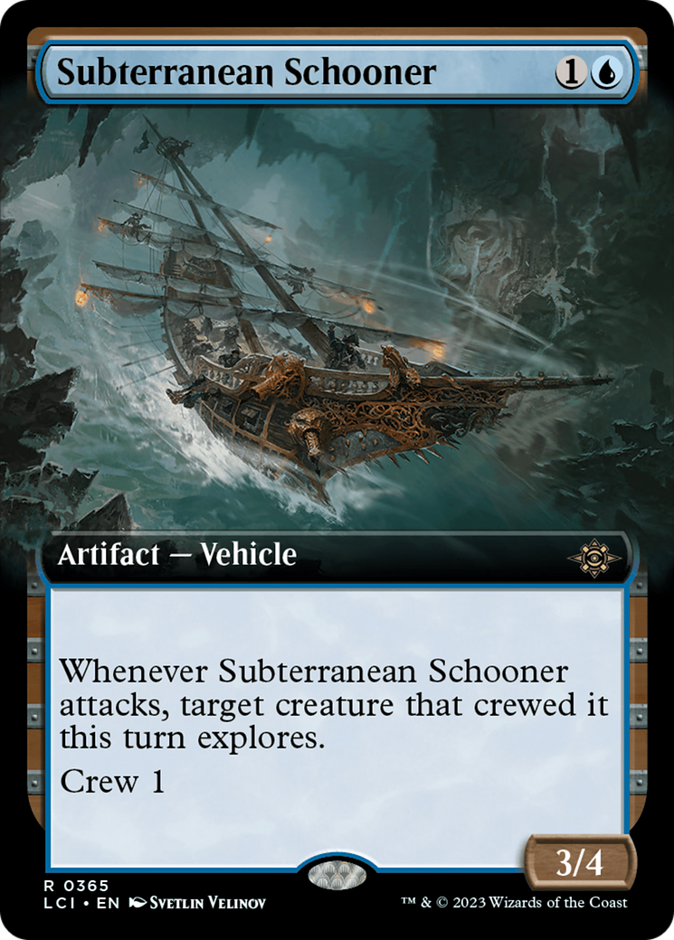 Subterranean Schooner (Extended Art) [The Lost Caverns of Ixalan] | Grognard Games