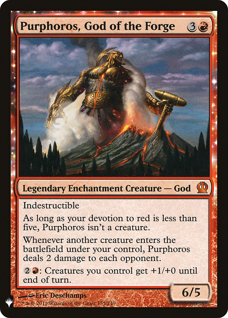 Purphoros, God of the Forge [Mystery Booster] | Grognard Games