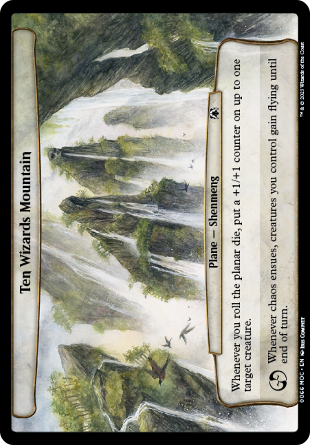 Ten Wizards Mountain [March of the Machine Commander] | Grognard Games