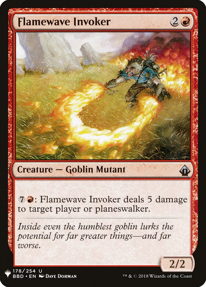 Flamewave Invoker [Mystery Booster] | Grognard Games