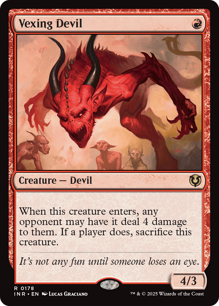 Vexing Devil [Innistrad Remastered] | Grognard Games