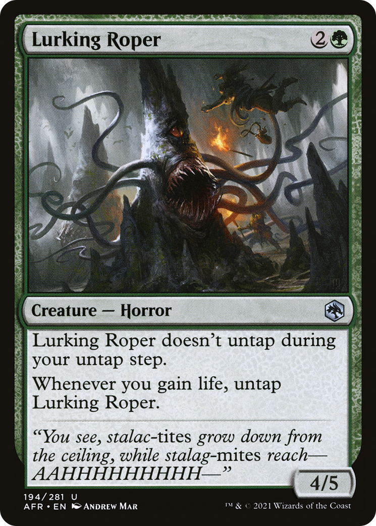 Lurking Roper [Dungeons & Dragons: Adventures in the Forgotten Realms] | Grognard Games