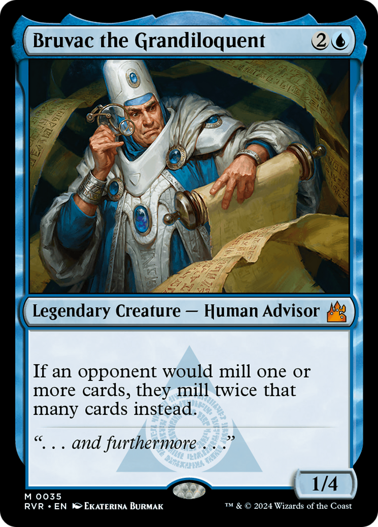 Bruvac the Grandiloquent [Ravnica Remastered] | Grognard Games