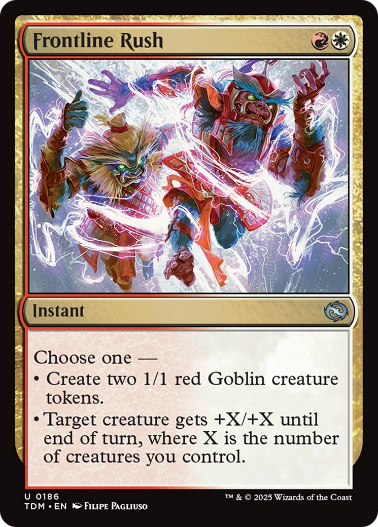 Frontline Rush [Tarkir: Dragonstorm] | Grognard Games