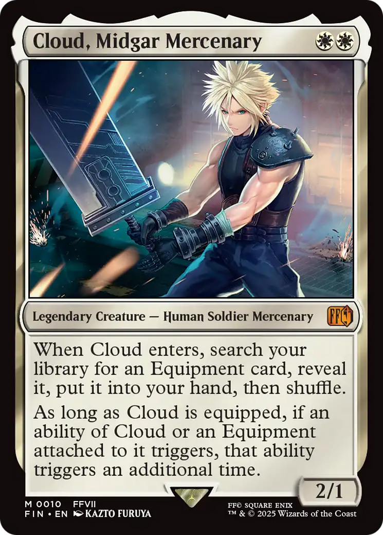Cloud, Midgar Mercenary [FINAL FANTASY] | Grognard Games