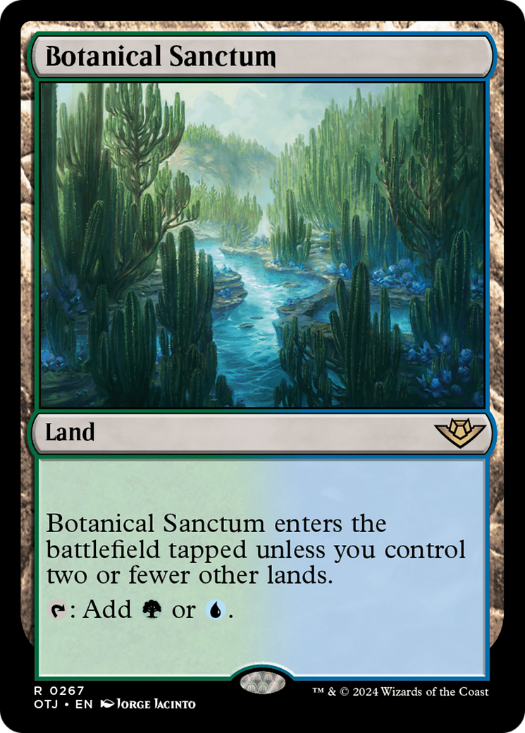 Botanical Sanctum [Outlaws of Thunder Junction] | Grognard Games