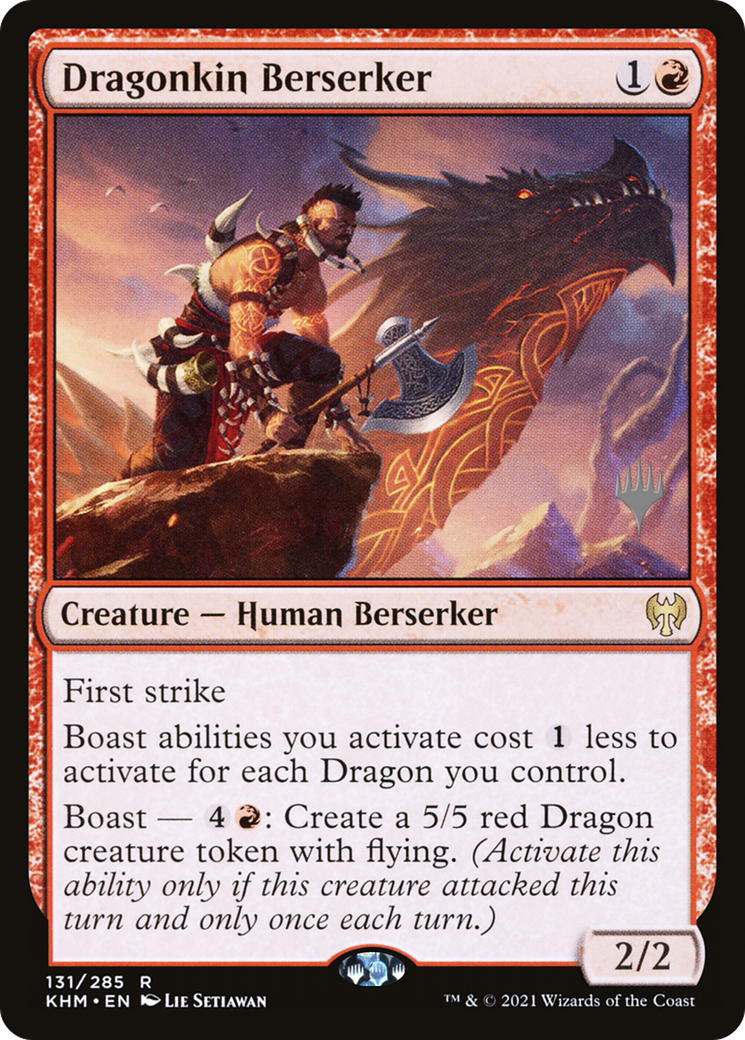 Dragonkin Berserker [Kaldheim Promos] | Grognard Games