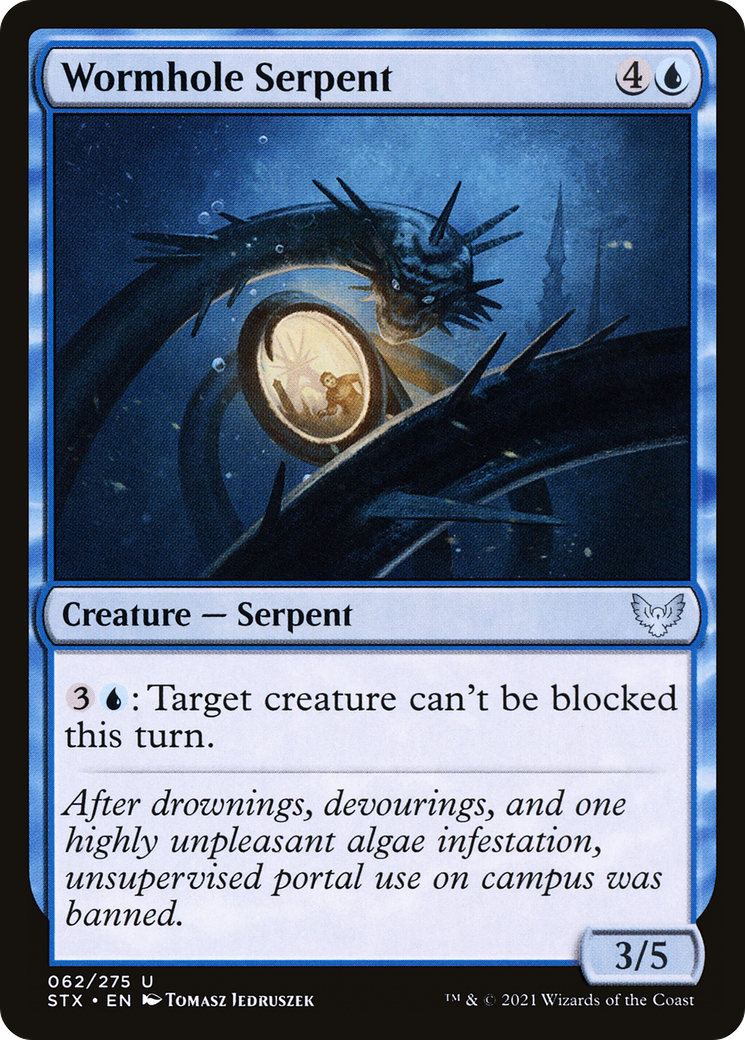 Wormhole Serpent [Strixhaven: School of Mages] | Grognard Games
