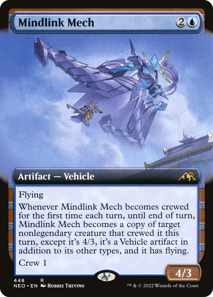 Mindlink Mech (Extended Art) [Kamigawa: Neon Dynasty] | Grognard Games