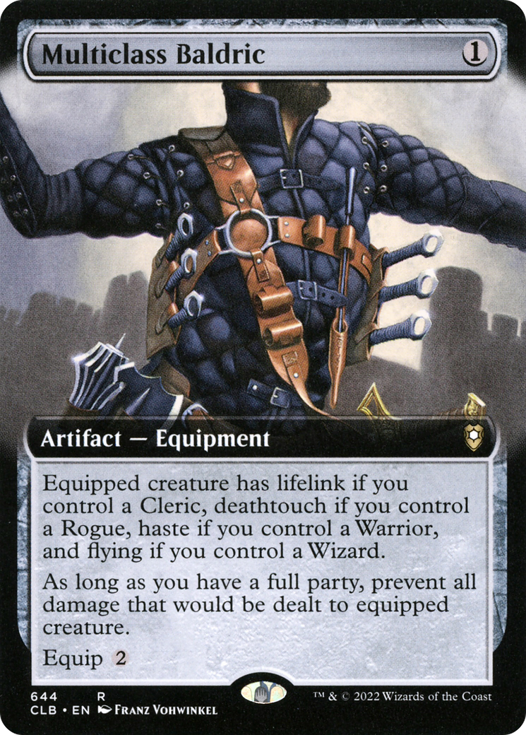 Multiclass Baldric (Extended Art) [Commander Legends: Battle for Baldur's Gate] | Grognard Games