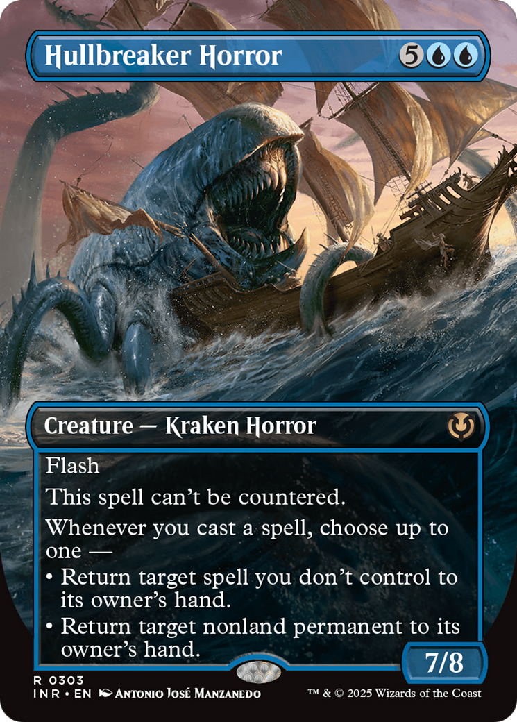 Hullbreaker Horror (INR-303) - Innistrad Remastered (Borderless) Foil | Grognard Games