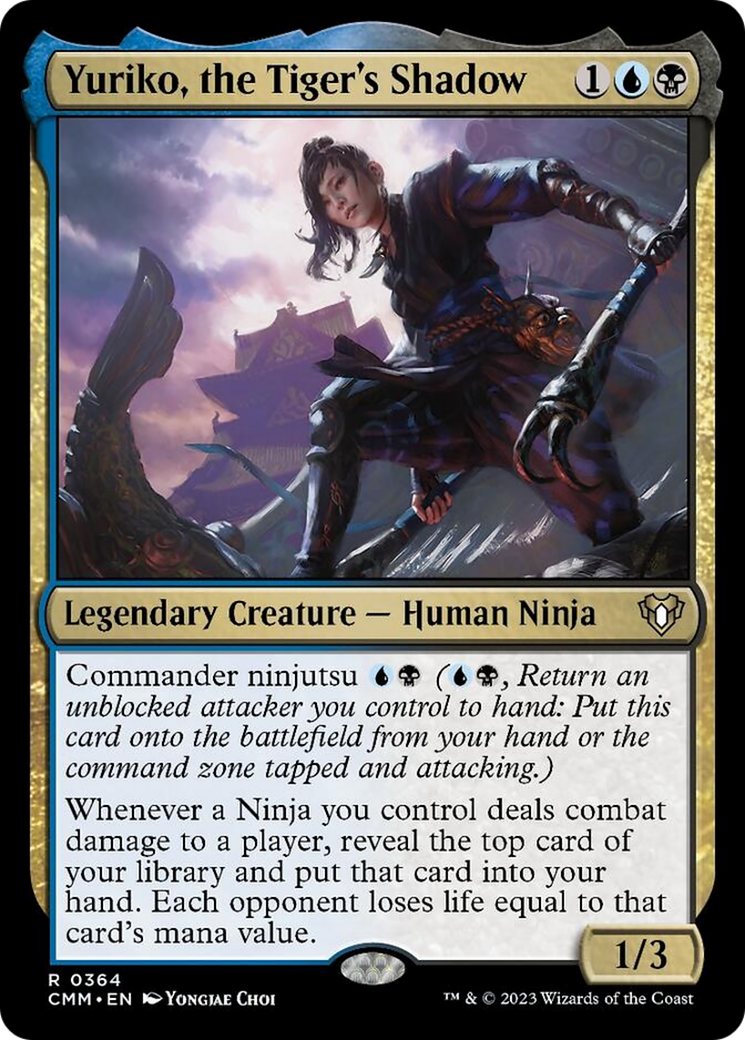 Yuriko, the Tiger's Shadow [Commander Masters] | Grognard Games