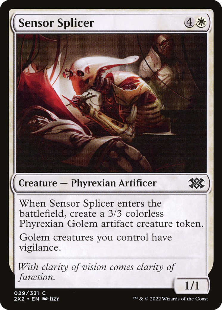 Sensor Splicer [Double Masters 2022] | Grognard Games