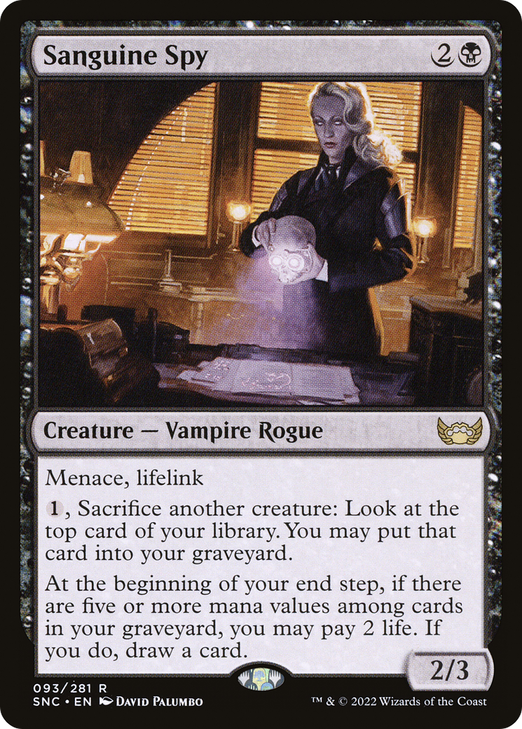 Sanguine Spy [Streets of New Capenna] | Grognard Games
