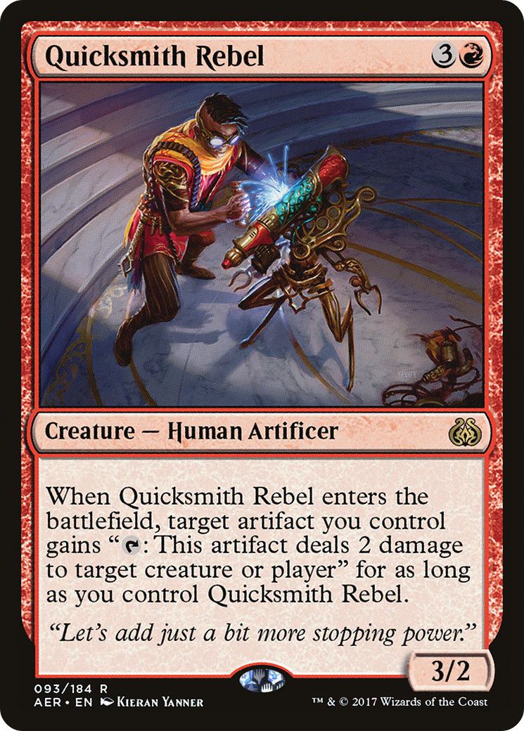 Quicksmith Rebel [Aether Revolt] | Grognard Games