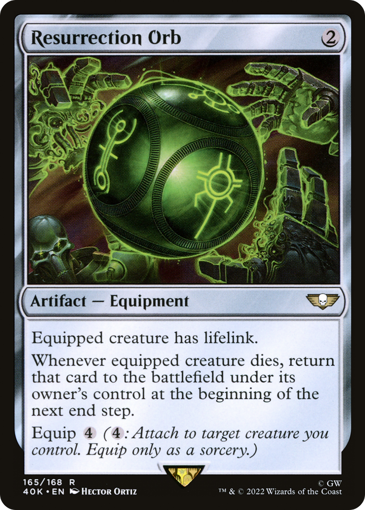Resurrection Orb [Universes Beyond: Warhammer 40,000] | Grognard Games
