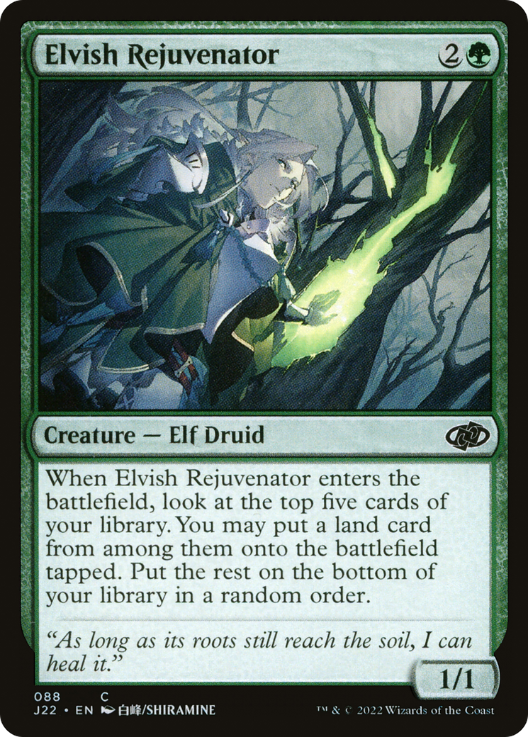 Elvish Rejuvenator [Jumpstart 2022] | Grognard Games