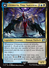 Ultimecia, Time Sorceress // Ultimecia, Omnipotent (FIN-247) - FINAL FANTASY Foil | Grognard Games