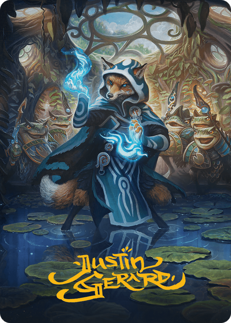 Jace, the Mind Sculptor Art Card (Gold-Stamped Signature) [Bloomburrow Grognard Games Jace, the Mind Sculptor Art Card (Gold-Stamped Signature) [Bloomburrow Grognard Games