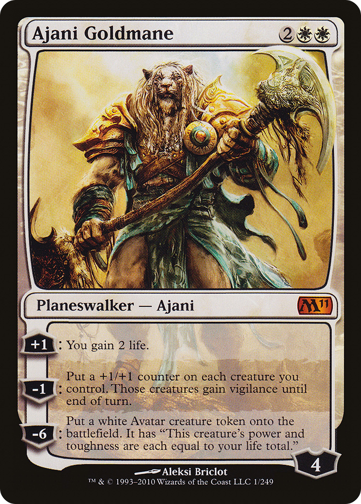 Ajani Goldmane [Magic 2011] | Grognard Games