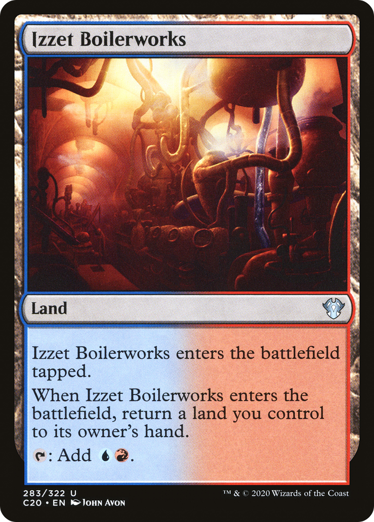 Izzet Boilerworks [Commander 2020] | Grognard Games