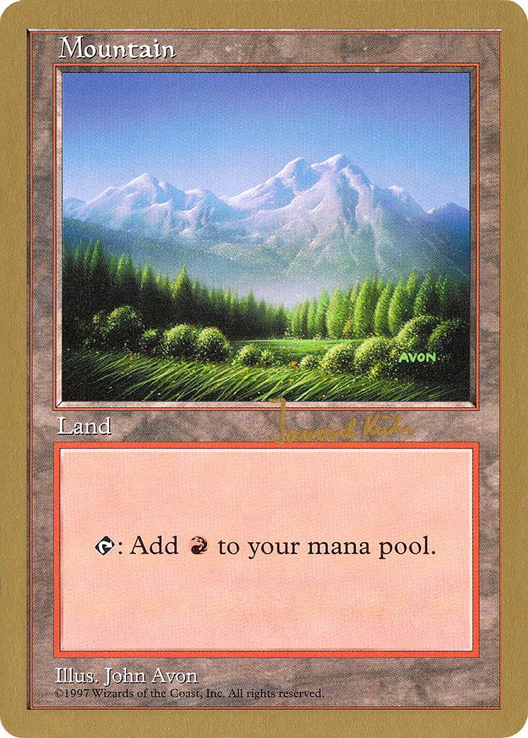 Mountain (431) (Janosch Kuhn) [World Championship Decks 1997] | Grognard Games