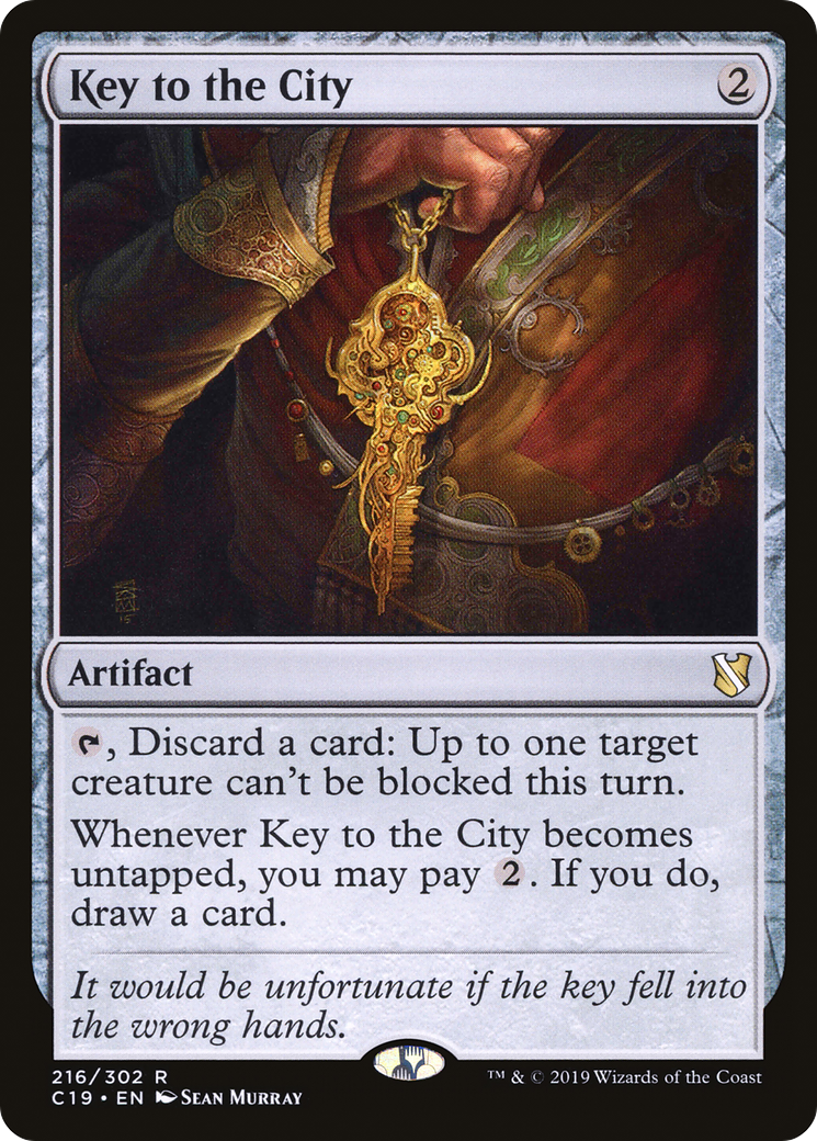 Key to the City [Commander 2019] | Grognard Games