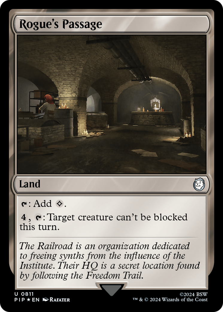 Rogue's Passage (Surge Foil) [Fallout] | Grognard Games