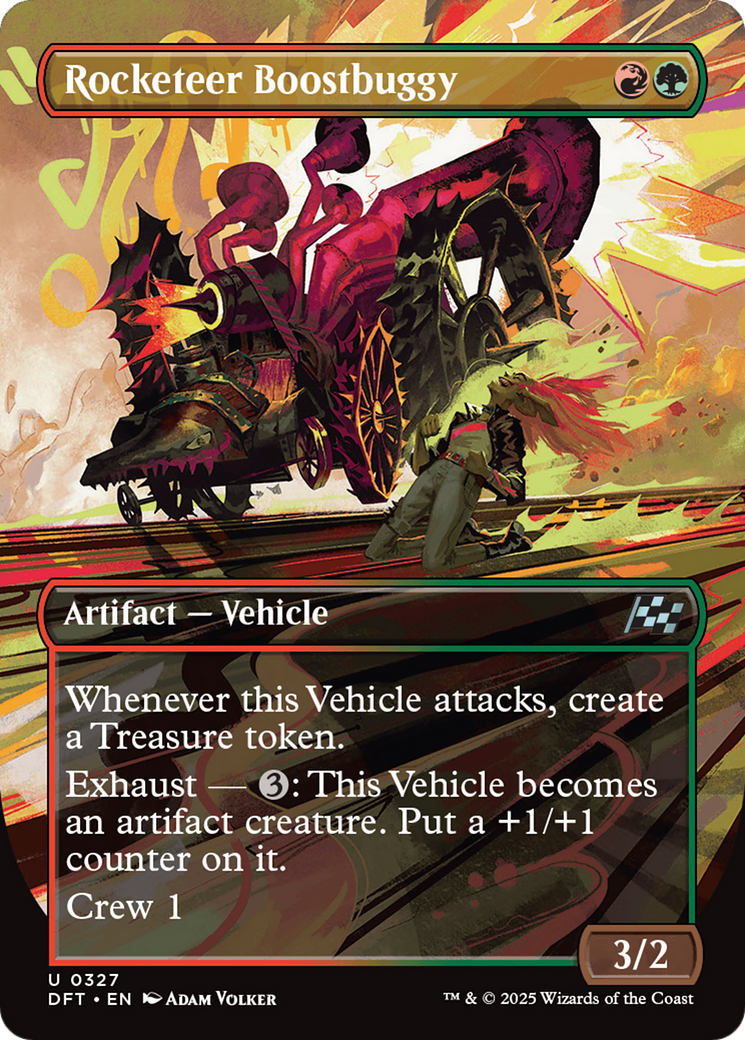 Rocketeer Boostbuggy (DFT-327) - Aetherdrift (Borderless) | Grognard Games