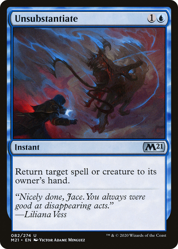 Unsubstantiate [Core Set 2021] | Grognard Games