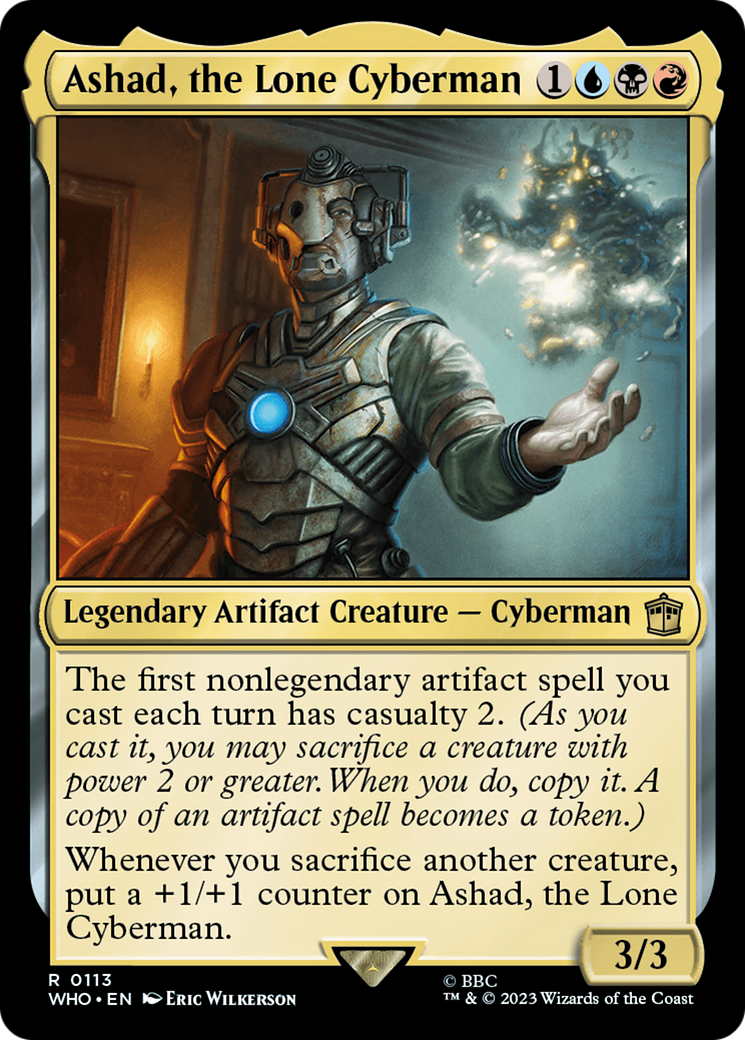 Ashad, the Lone Cyberman [Doctor Who] | Grognard Games