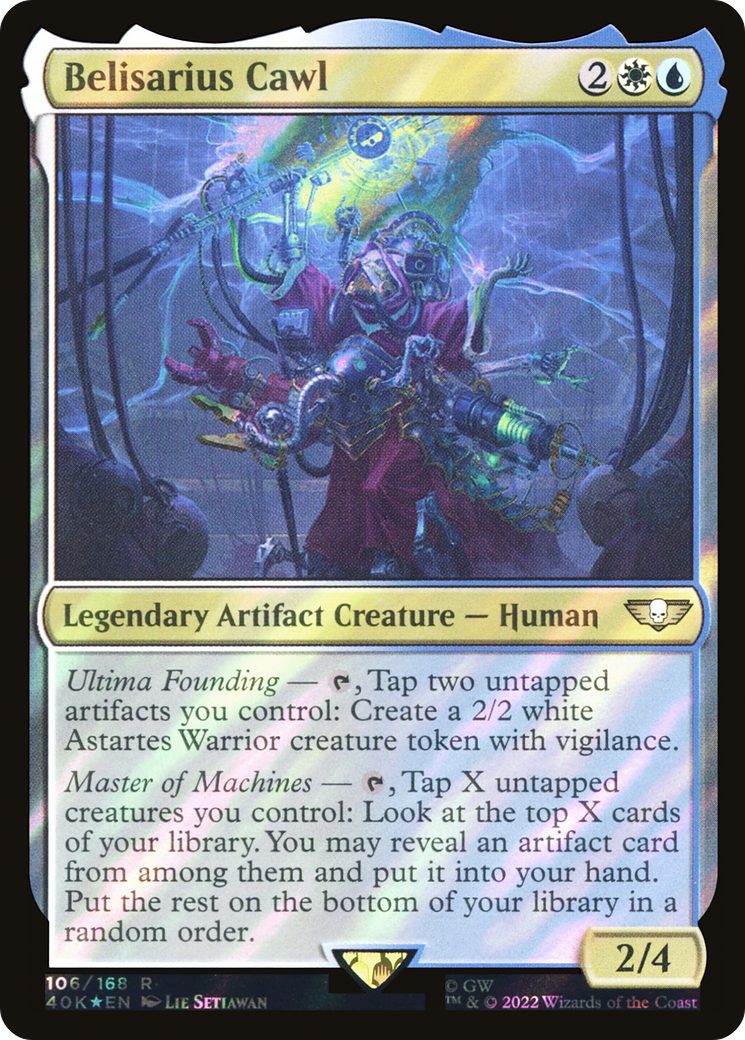 Belisarius Cawl (Surge Foil) [Universes Beyond: Warhammer 40,000] | Grognard Games