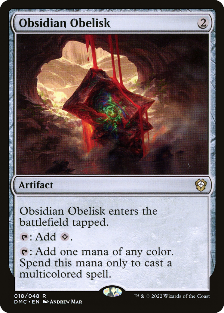 Obsidian Obelisk [Dominaria United Commander] | Grognard Games