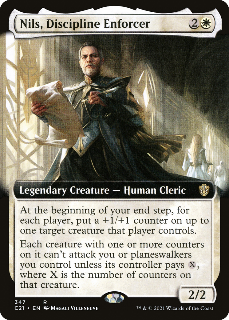 Nils, Discipline Enforcer (Extended) [Commander 2021] | Grognard Games
