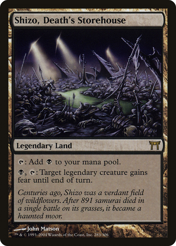 Shizo, Death's Storehouse [Champions of Kamigawa] | Grognard Games