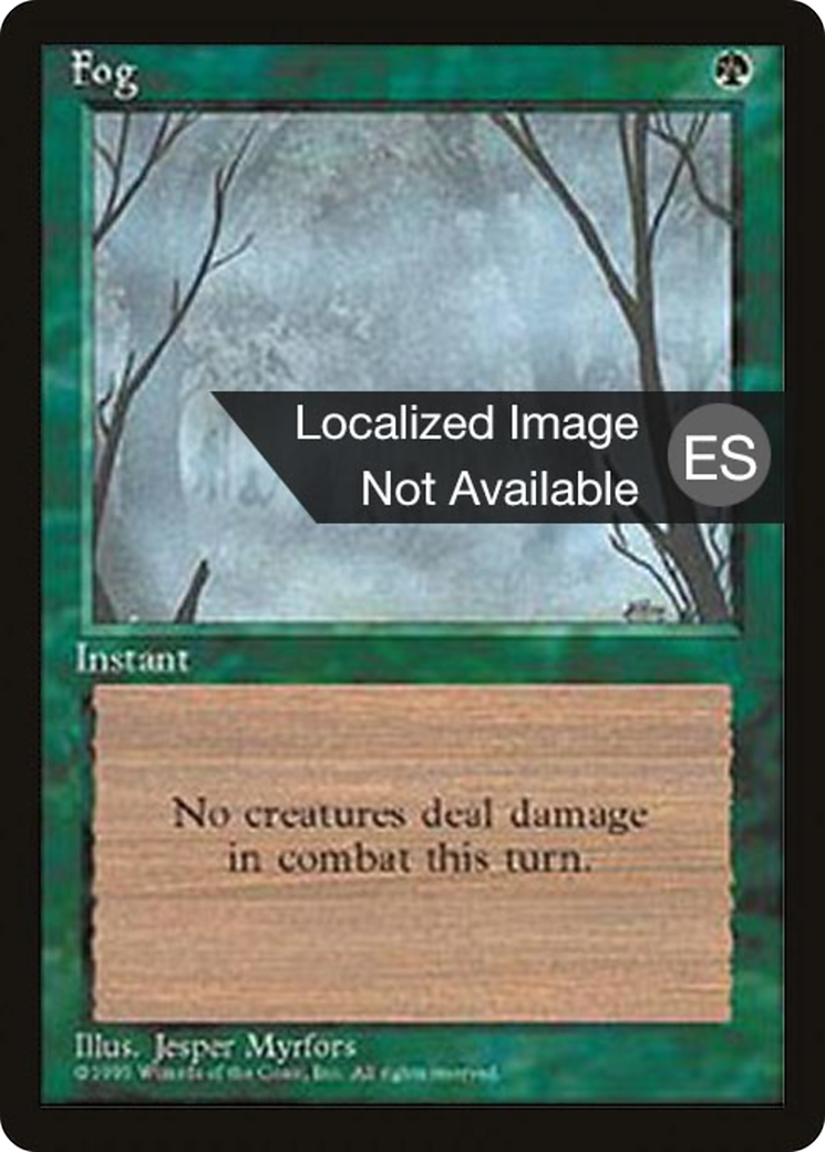 Fog [Fourth Edition (Foreign Black Border)] | Grognard Games