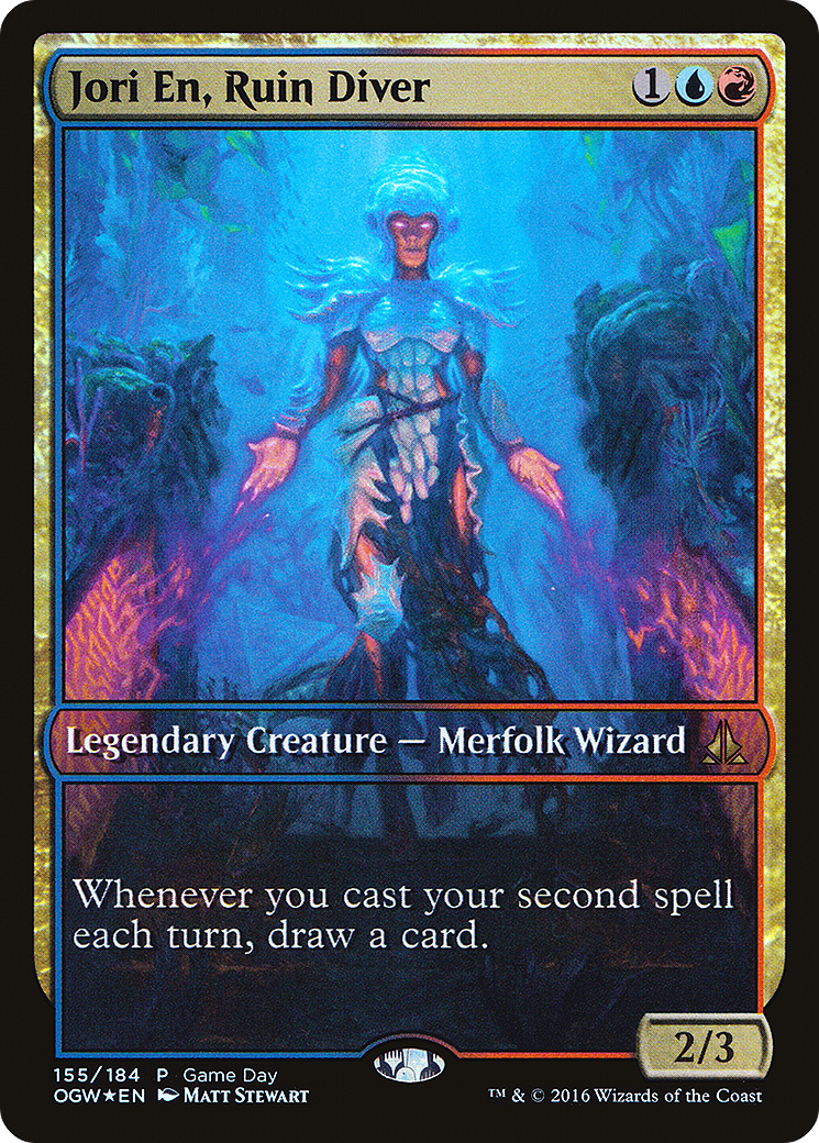 Jori En, Ruin Diver (Game Day) (Extended) [Oath of the Gatewatch Promos] | Grognard Games