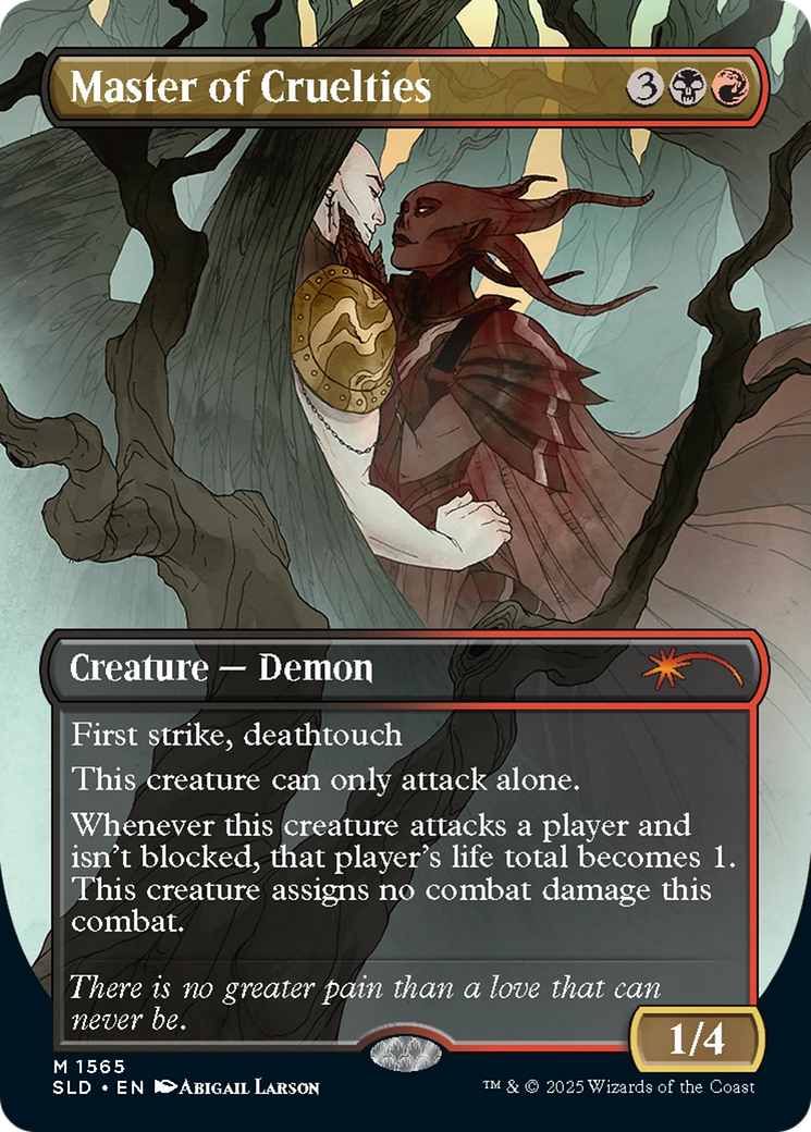 Master of Cruelties (Rainbow Foil) [Secret Lair Drop Series] | Grognard Games